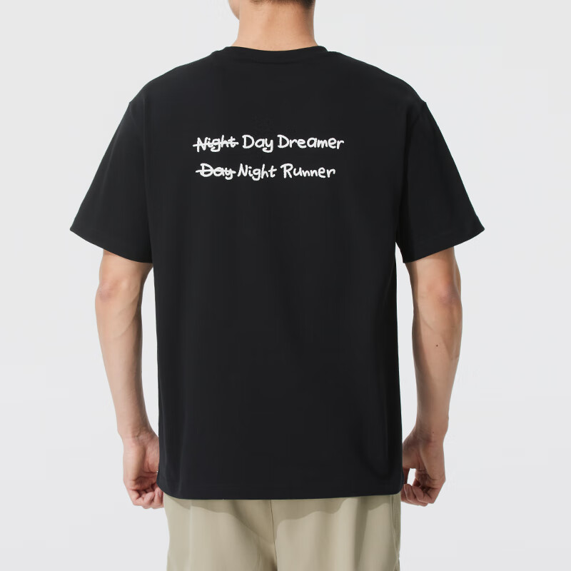 

New Balance Футболка унисекс черная, Черный, New Balance Футболка унисекс черная