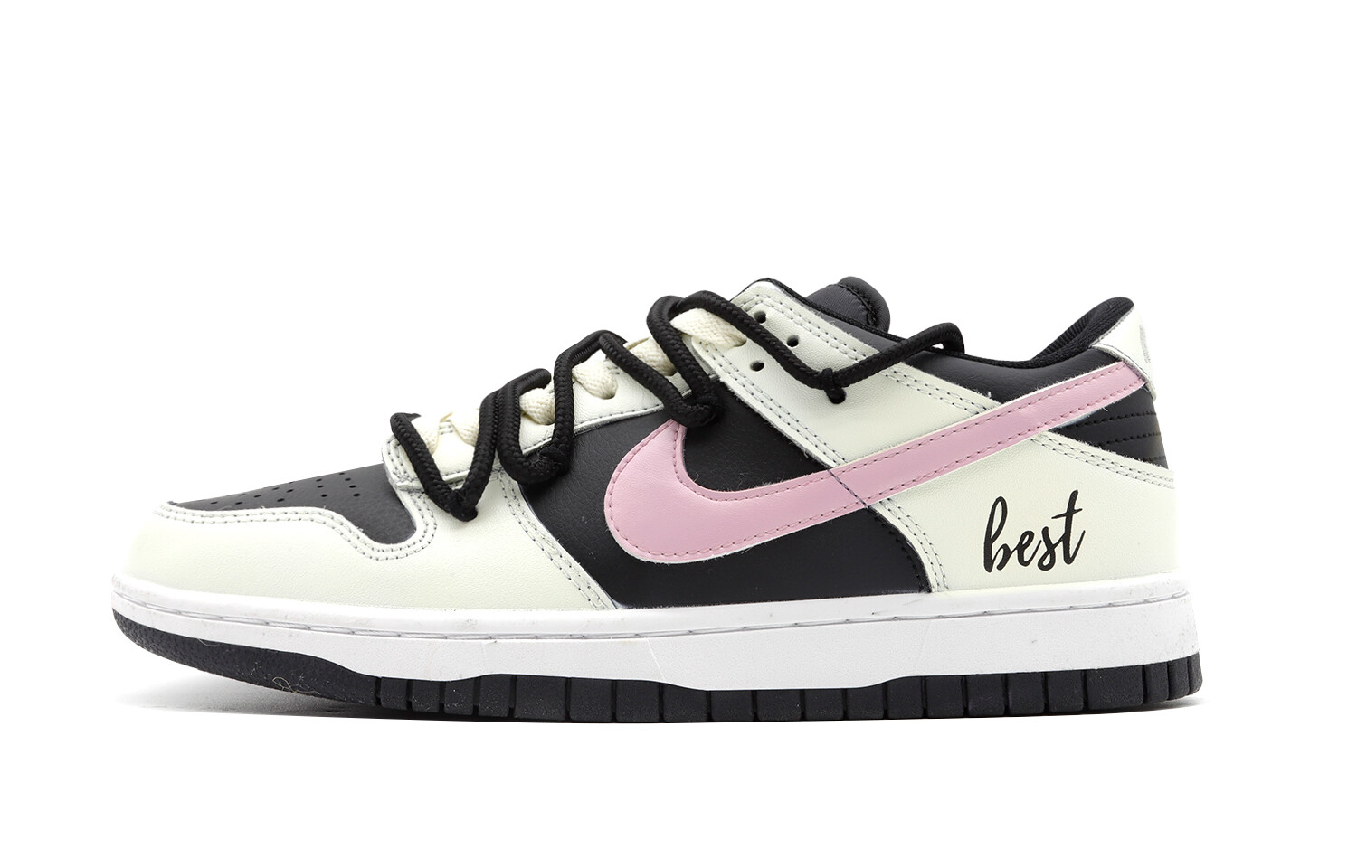 

Женские кроссовки для скейтбординга Nike Dunk, Black/Pink