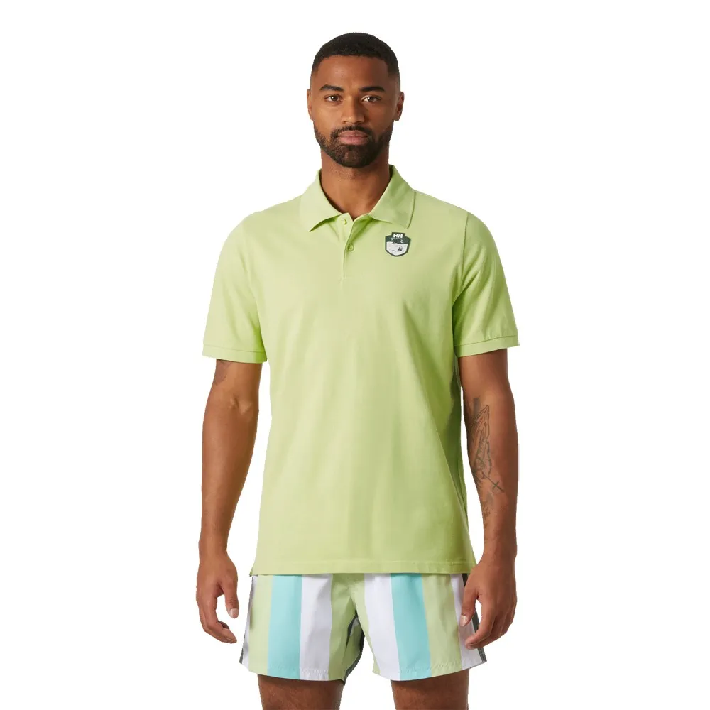 

Поло с коротким рукавом Helly Hansen Marstrand, желтый