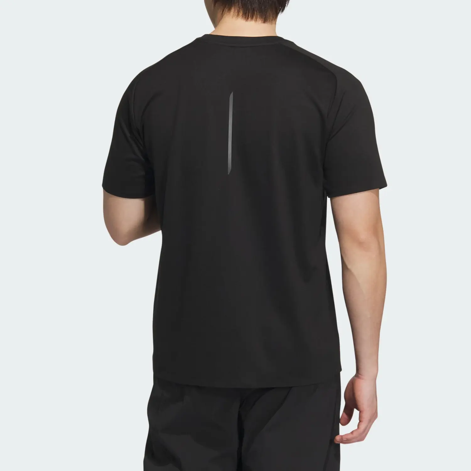 Футболка серии Wuji мужская черная Adidas, черный — фото 3
