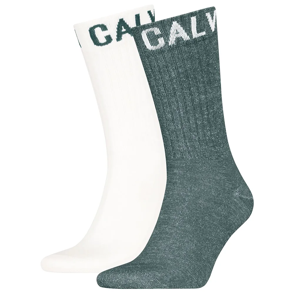

Носки 2 шт Calvin Klein 701235978 crew, зеленый