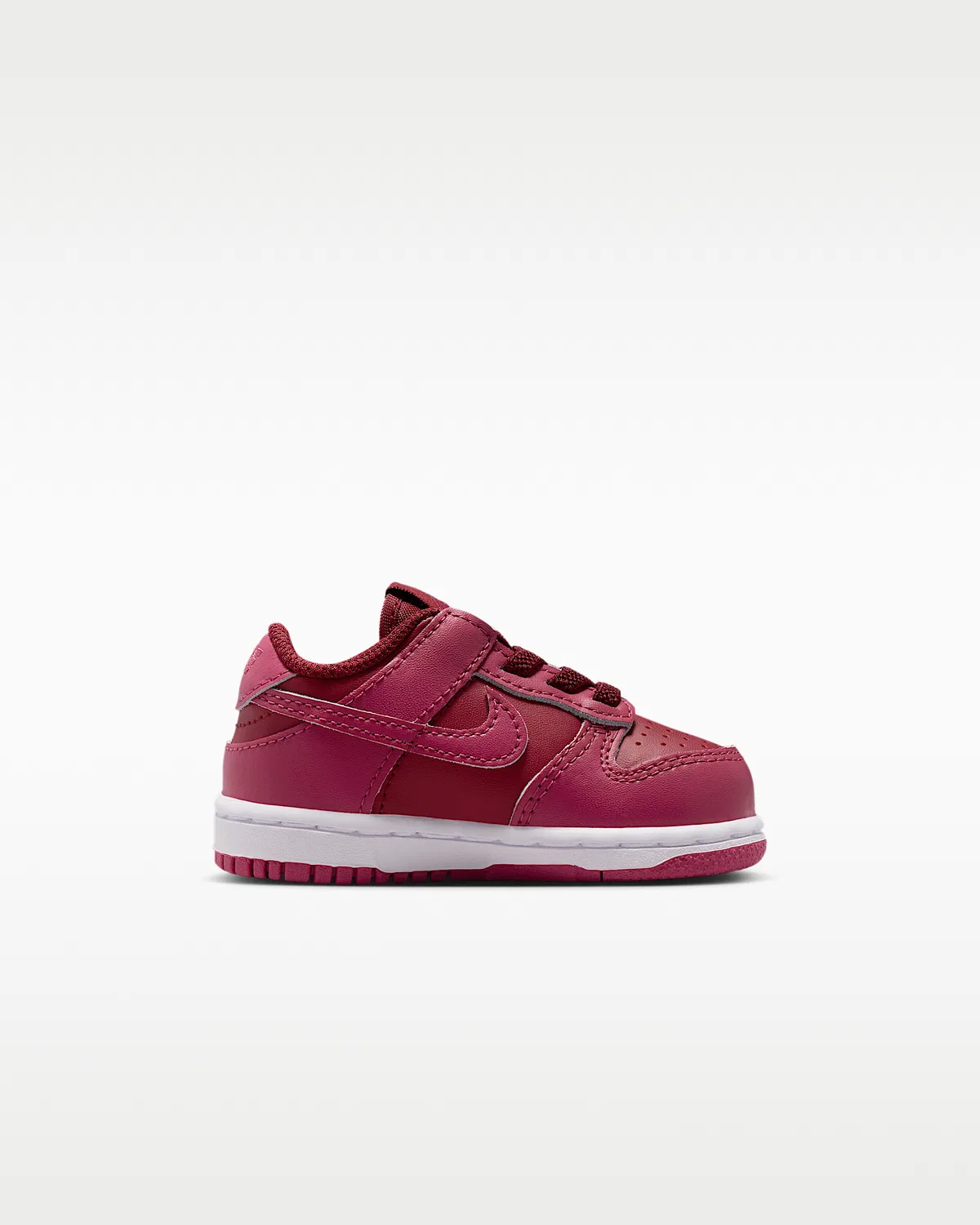 Кроссовки Nike Dunk Low для малышей, Team Red/Sweet Beet/White/Sweet Beet — фото 3