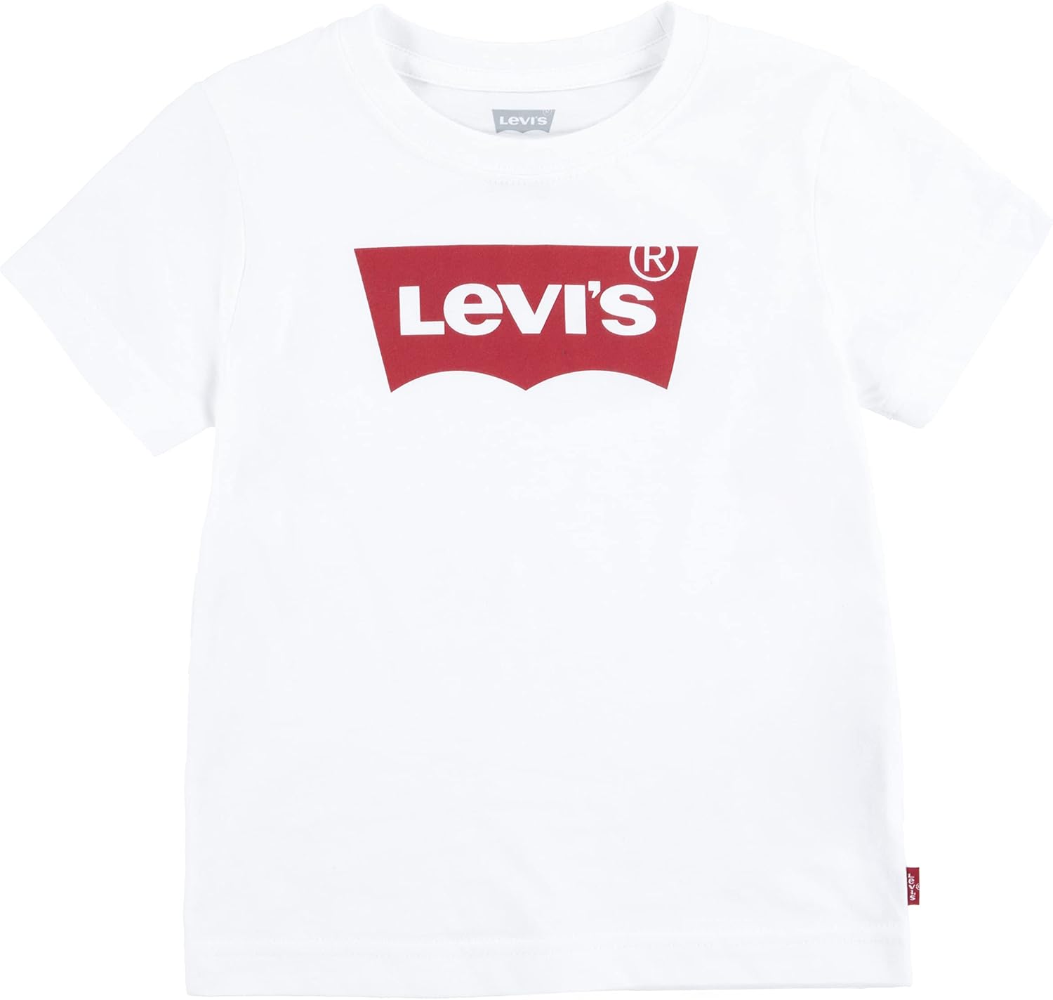 

Классическая футболка Levi's Boys с крыльями летучей мыши, White, Белый, Классическая футболка Levi's Boys с крыльями летучей мыши, White