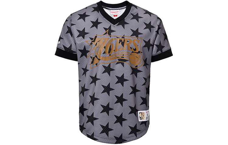

Футболка Mitchell & Ness унисекс серая Mitchell Ness, серый