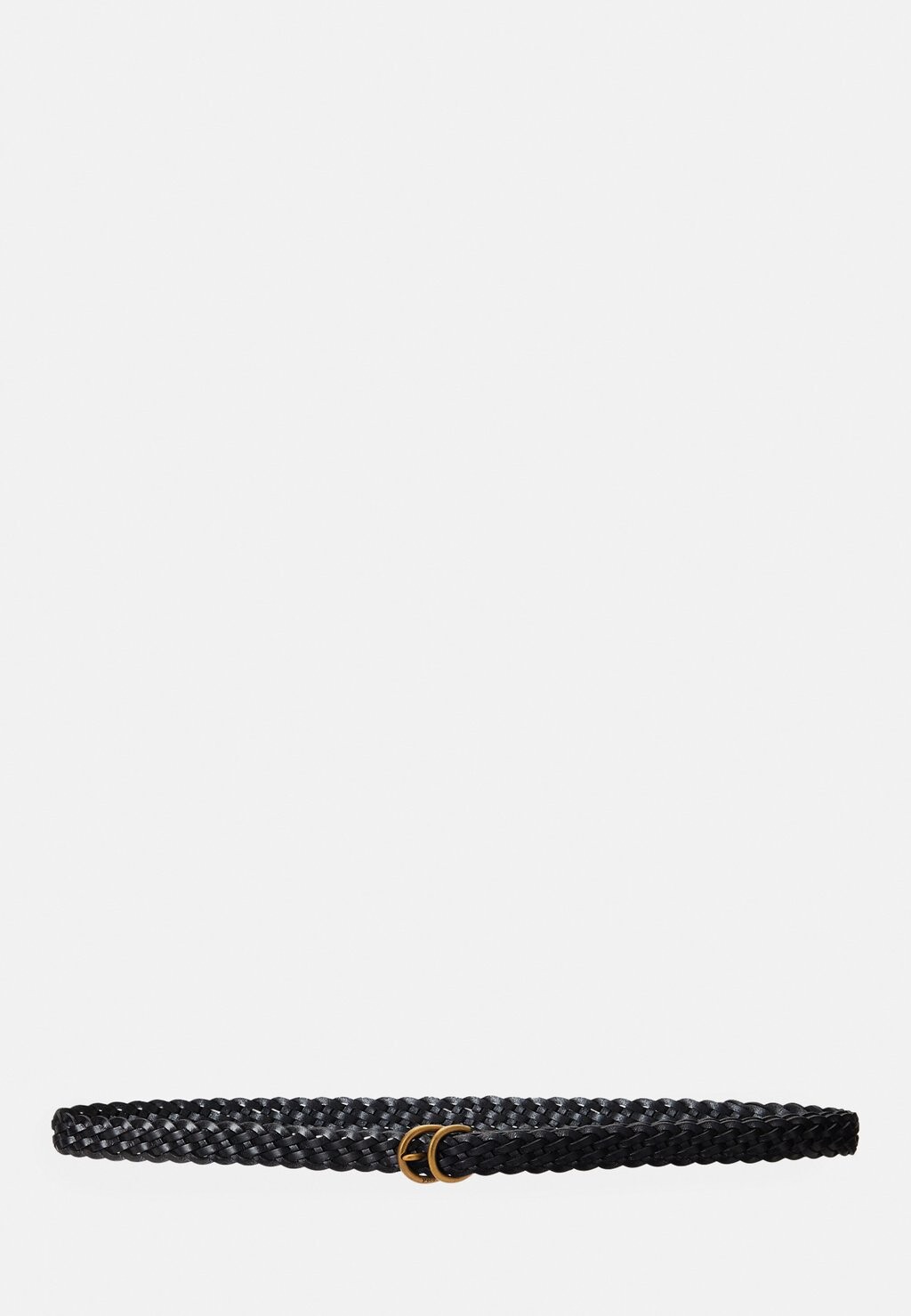 

Плетеный ремень Belt Skinny Polo Ralph Lauren, черный