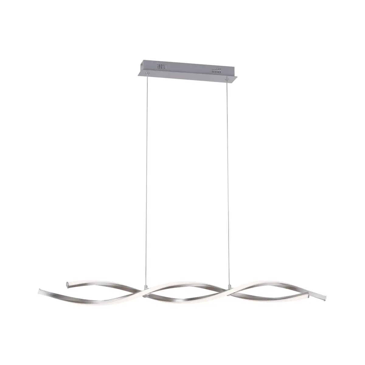 

JUST LIGHT подвесной светильник "Ls-SWING" Высота: 120 см, цвет edelstahlfarben