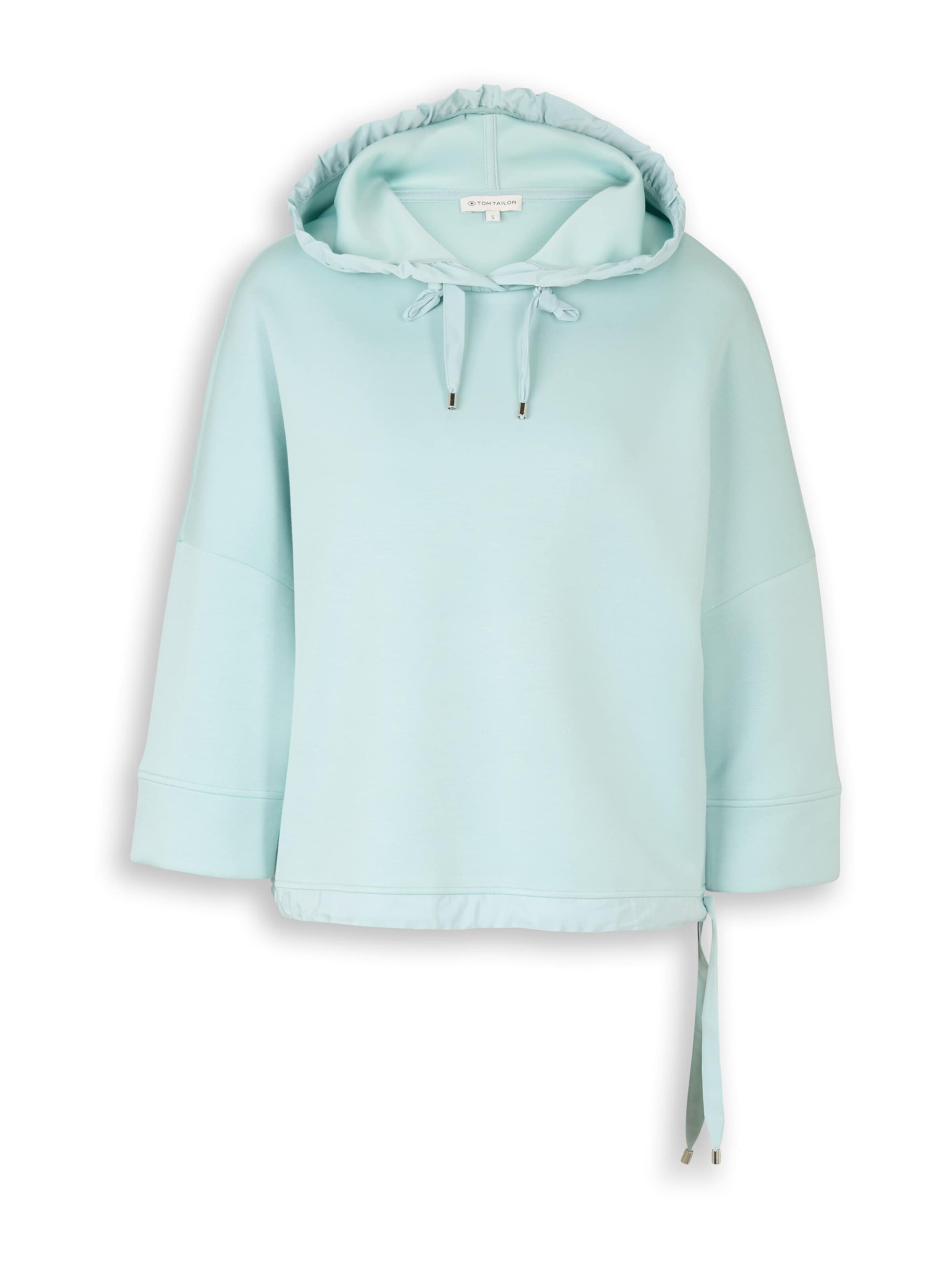

TOM TAILOR Толстовка в светло-голубом цвете, Синий, TOM TAILOR Толстовка в светло-голубом цвете