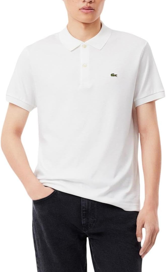 

Lacoste мужская спортивная поло с короткими рукавами Super Light, White, Белый, Lacoste мужская спортивная поло с короткими рукавами Super Light, White