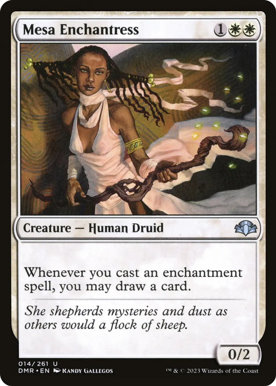 

Карточная игра Mesa Enchantress (DMR-014) - Dominaria Remastered