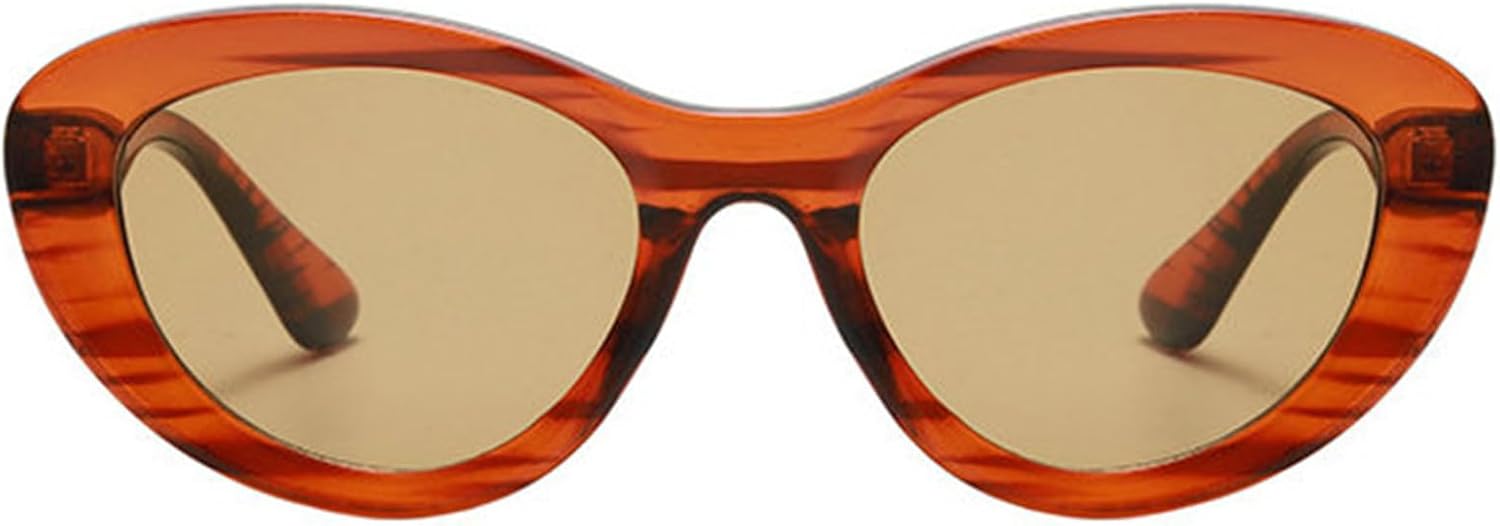 

Солнцезащитные очки Willochra Fashion Cat Eye для женщин, винтажные овальные солнцезащитные очки в стиле Y2K, градиентные черные очки с защитой от УФ-излучения UV400, C2