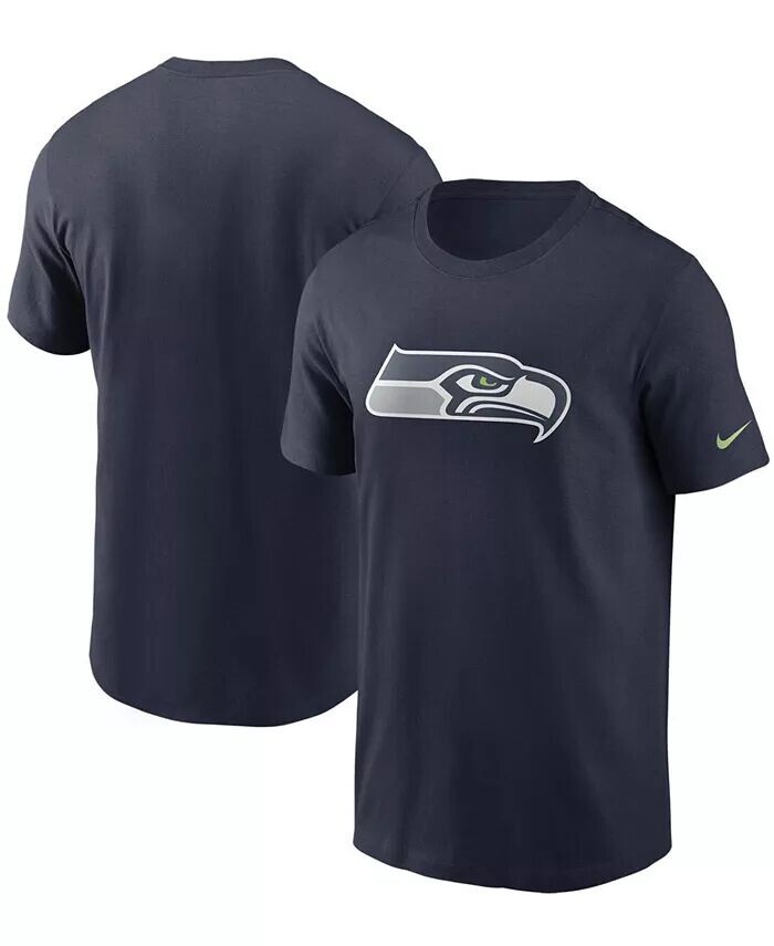 

Мужская темно-синяя футболка с логотипом Seattle Seahawks College Nike
