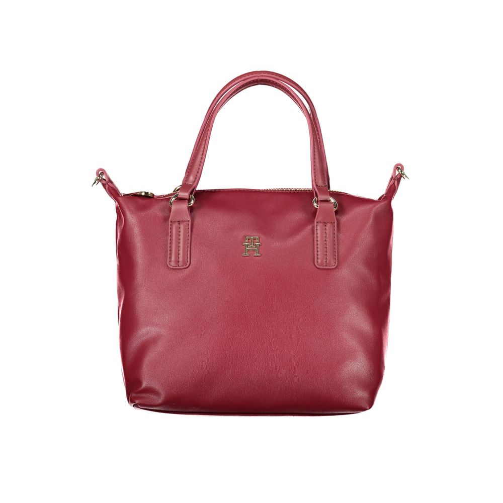 

Красная сумка из полиэстера Tommy Hilfiger, красный