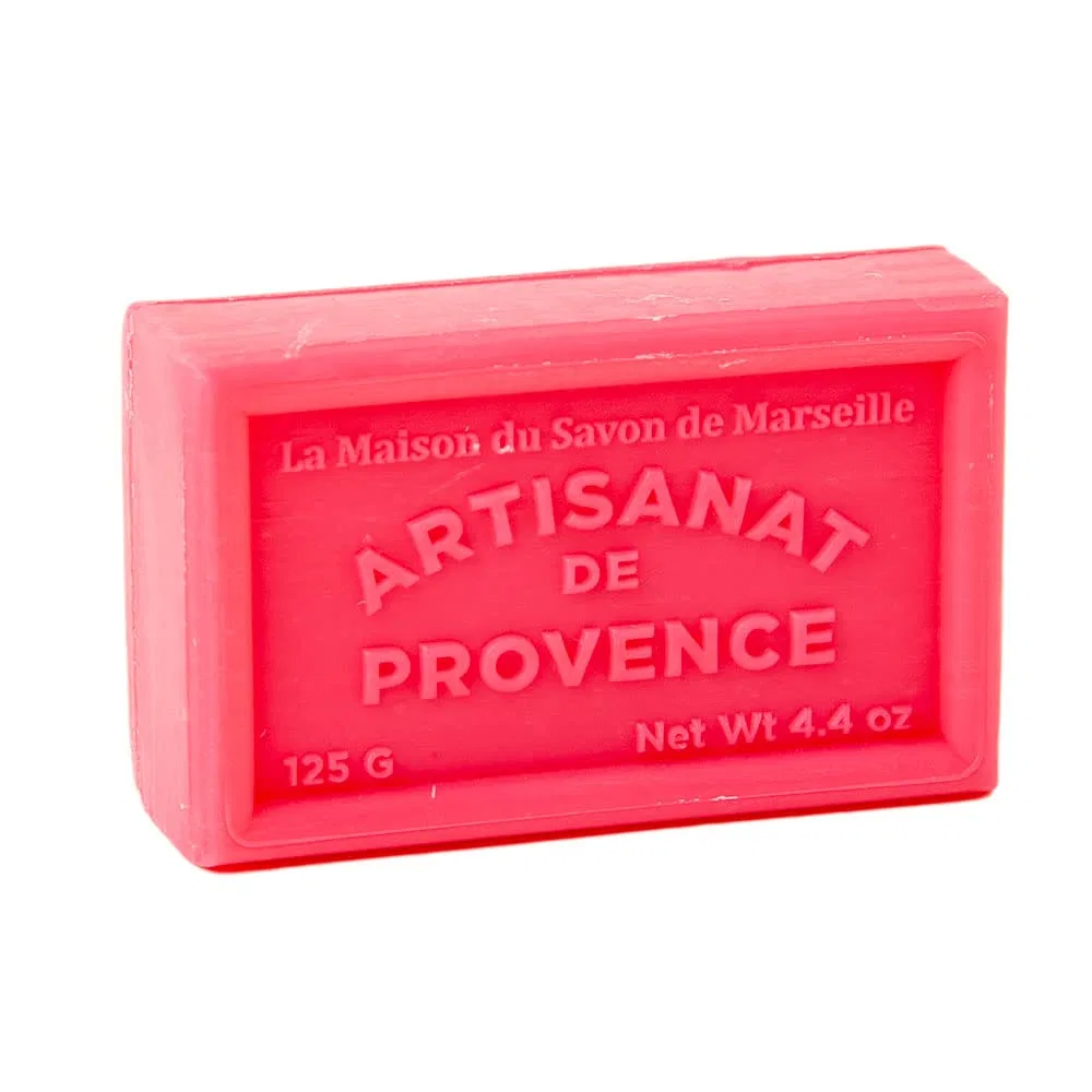 Французское мыло Savon de Marseille с маслом ши, аромат шиповника, 3 шт. La Maison Du Savon — фото 3