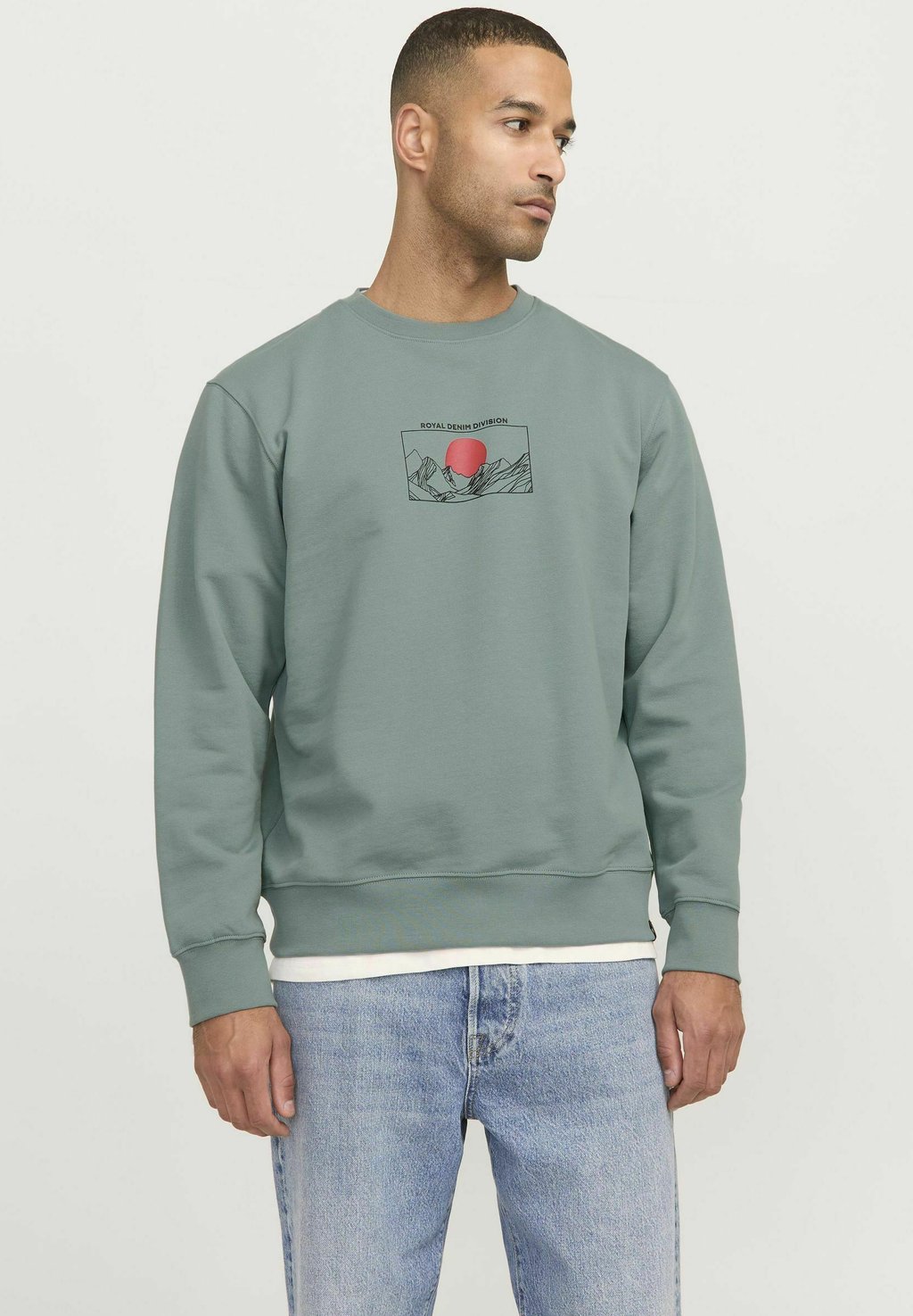 

Толстовка GEDRUCKT R.D.D. ROYAL DENIM DIVISION, цвет Stormy Sea