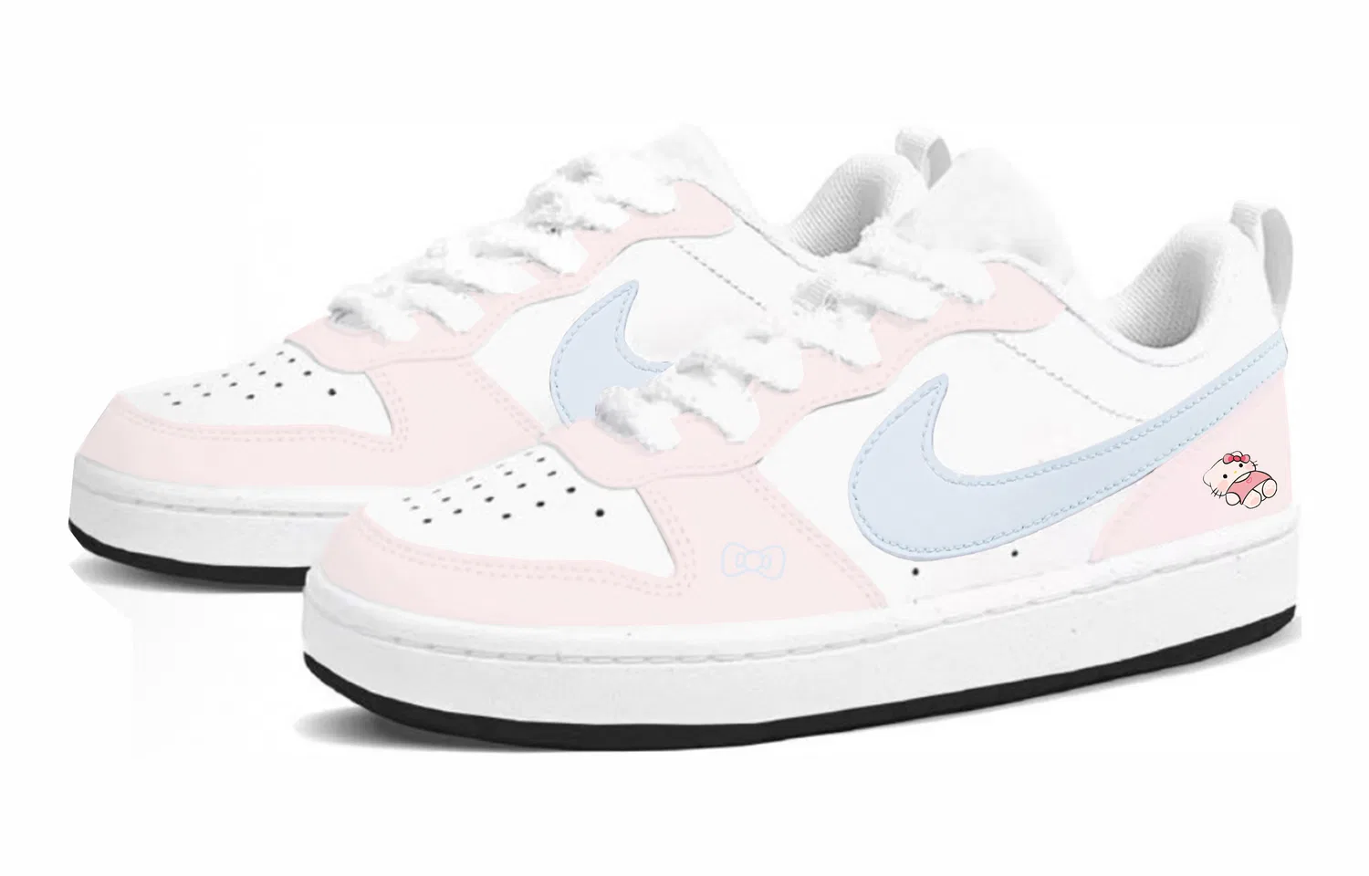 Кроссовки для скейтбординга Court Borough 2 Low top Pink Unisex Nike — фото 4