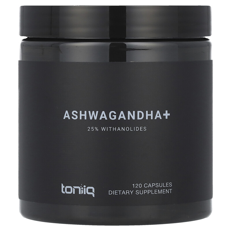 

Toniiq, Ashwagandha +, 120 капсул