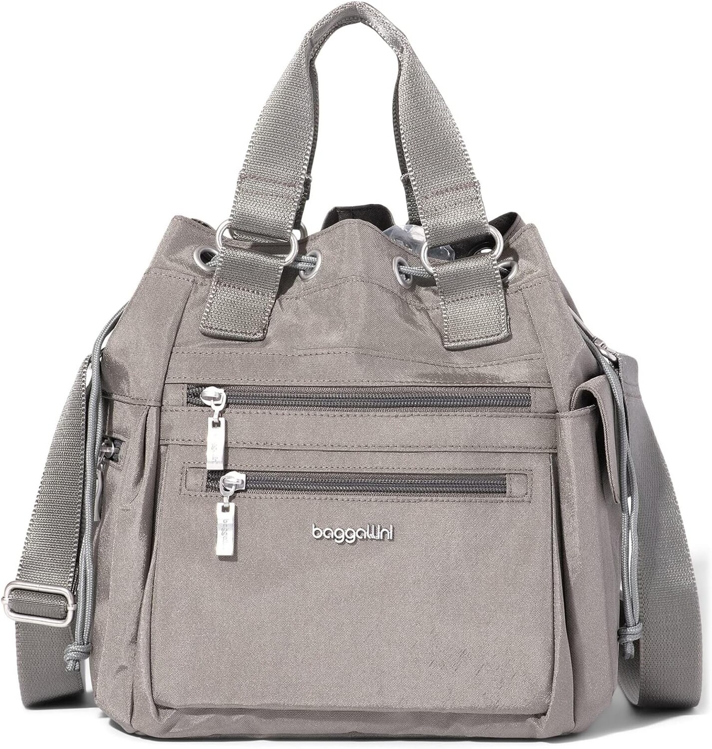 

Сумка Modern Everywhere на шнурке Baggallini, цвет Sterling Shimmer