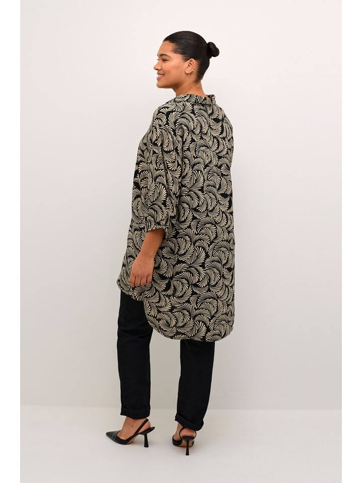 

Туника Kaffe Tunika, цвет Schwarz/Beige