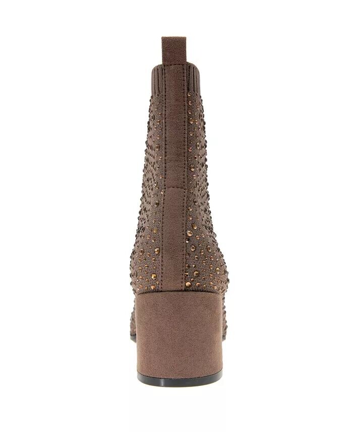 Женские ботильоны Rida Stretch Jewel Wide Calf Kenneth Cole Reaction, коричневый — фото 3