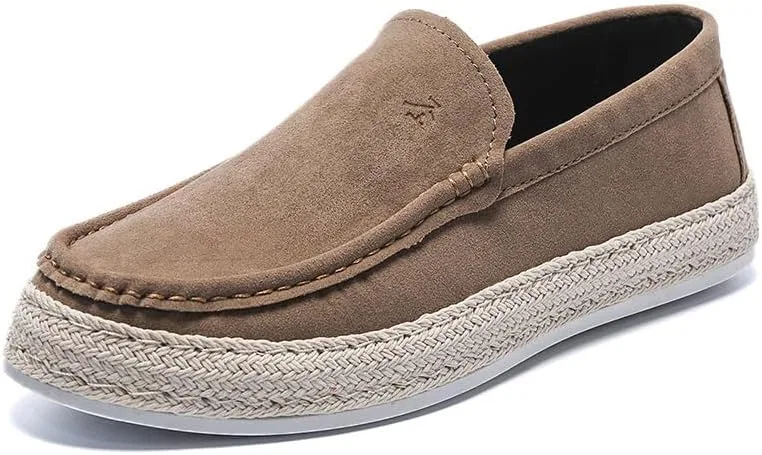 Мужские повседневные лоферы на шнуровке, однотонные, Khaki HoaloX