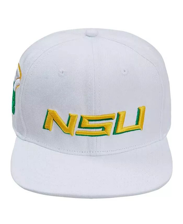 

Мужская белая шерстяная шляпа Norfolk State Spartans Evergreen Snapback Pro Standard, белый