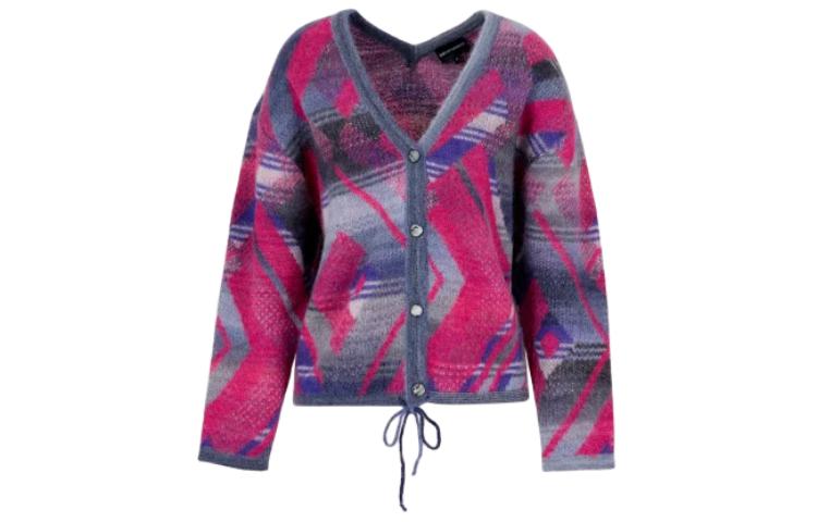 EMPORIO ARMANI Свитер Women's Gray Purple — фото 3
