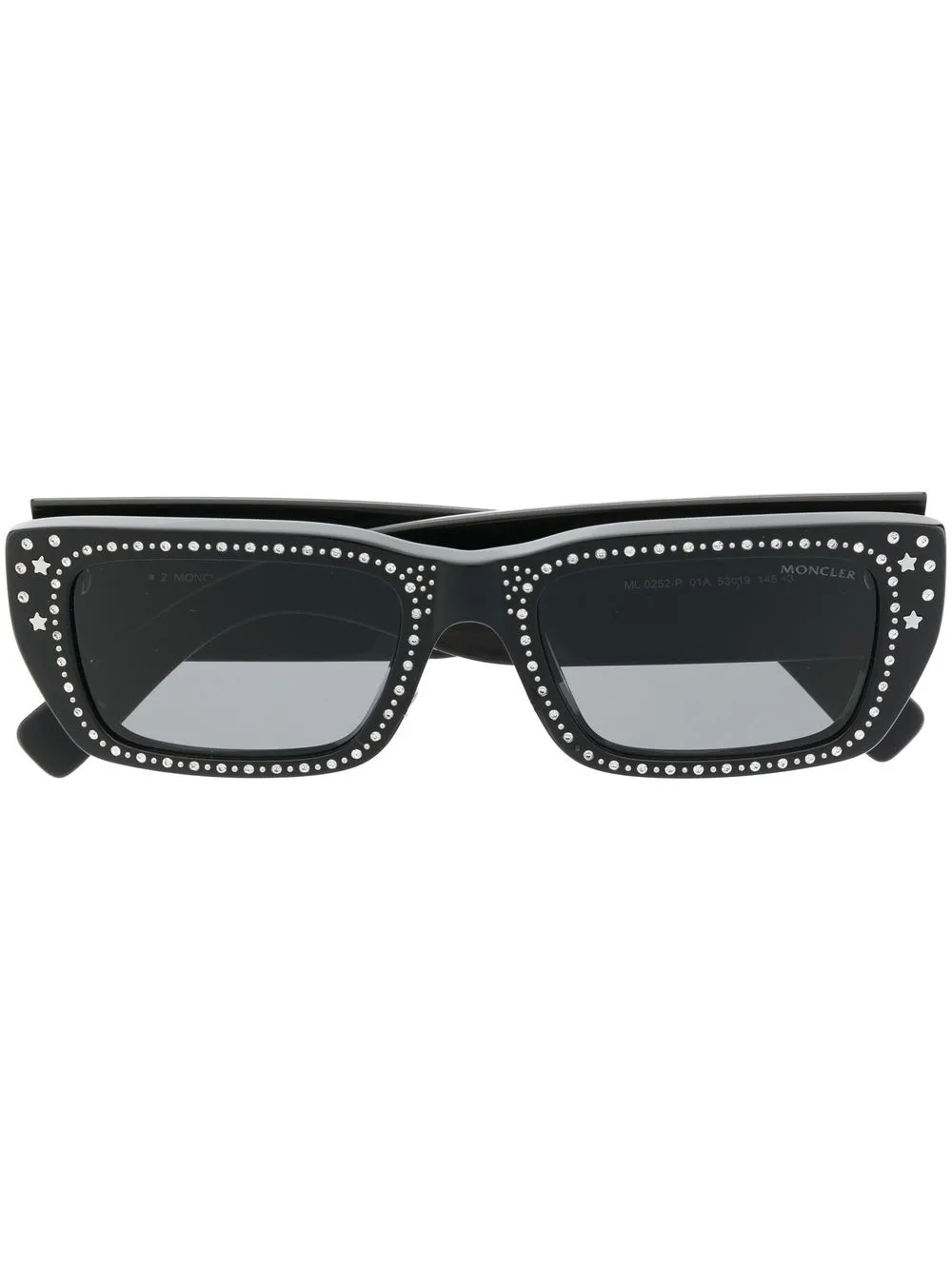 

Солнцезащитные очки из коллаборации с Palm Angels Moncler Eyewear, черный