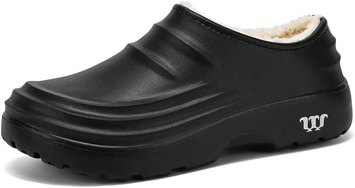 

Torrey Fuzzy здоровые нескользящие удобные сабо Swzec, черный