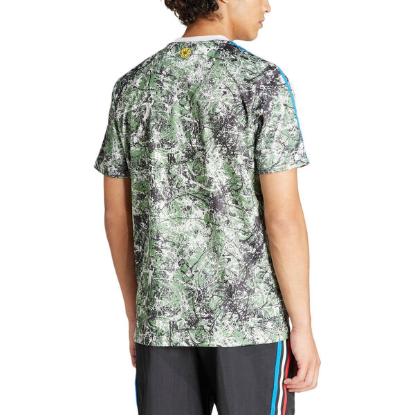 Футболка manchester united stone roses originals icon джерси asia sizing Adidas, мульитколор — фото 4