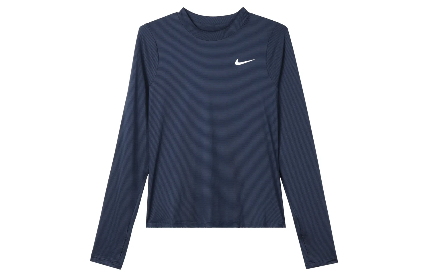 Nike Футболка с втачным рукавом женская цвет обсидиан — фото 3