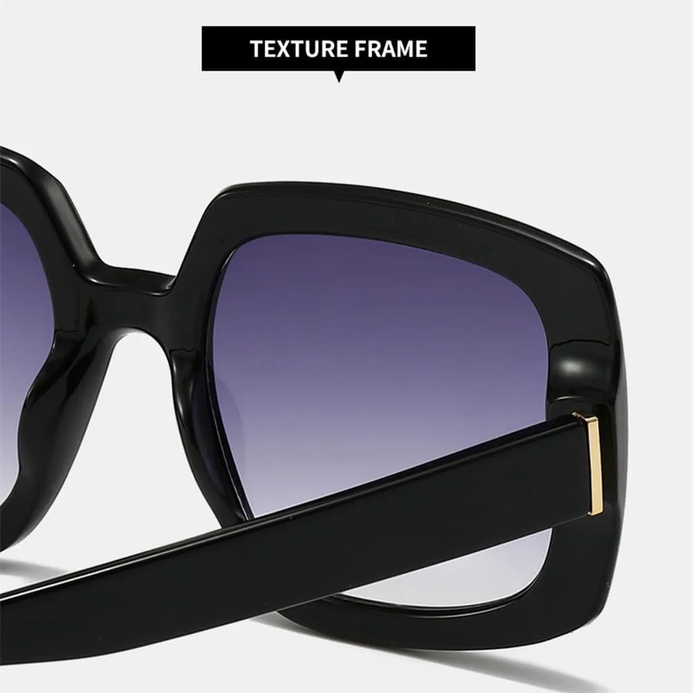 

Разноцветные солнцезащитные очки для женщин, градиентная оправа, мужские дорожные очки, мужские и женские очки с защитой от УФ-излучения UV400, ретро TVTBBVV, Tea