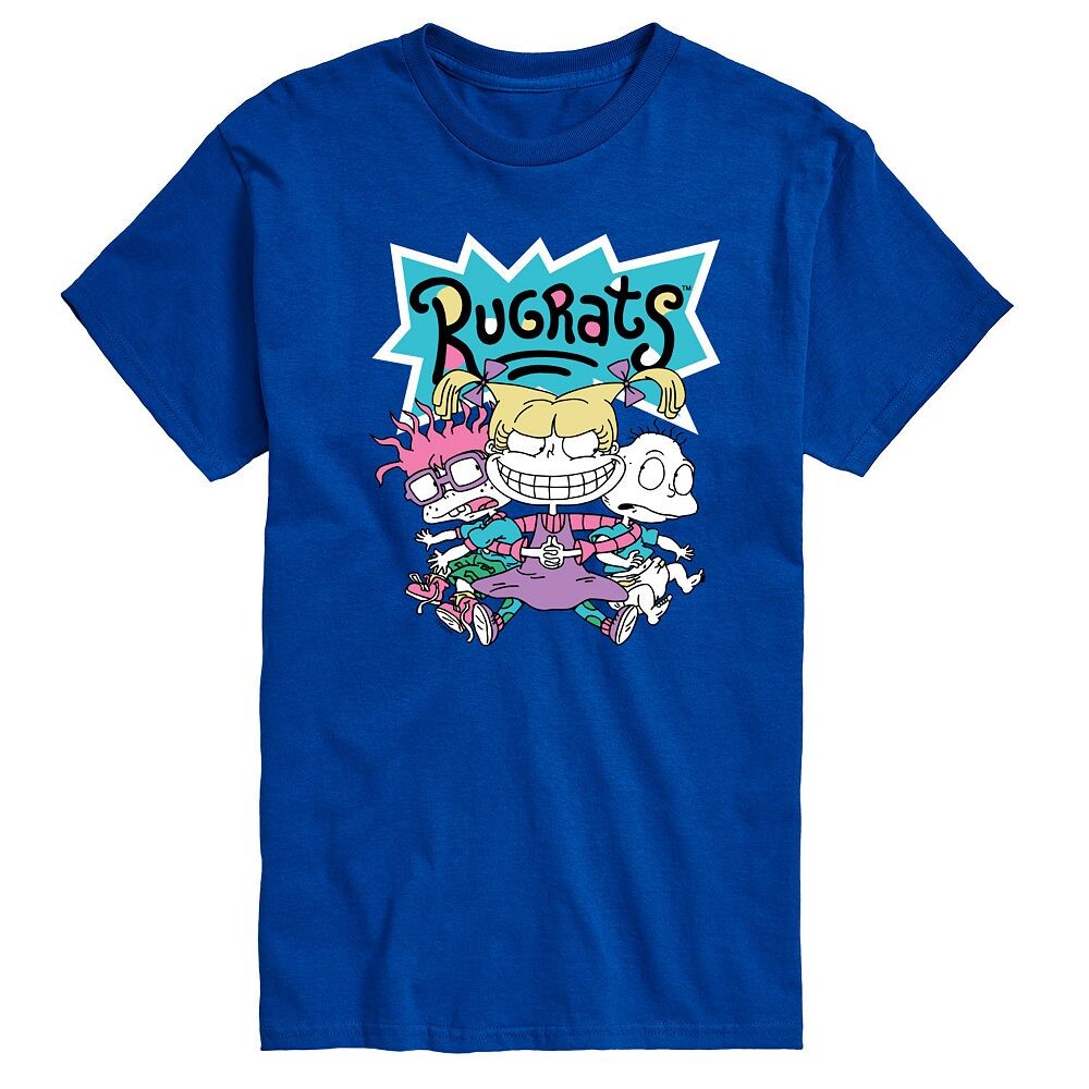 

Мужская футболка с рисунком Rugrats Squad Nickelodeon, цвет Royal Blue