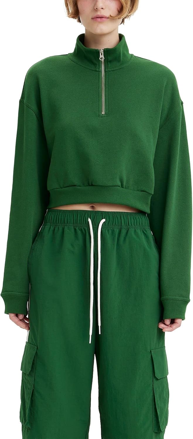 

Женский свитер Levi's с застежкой-молнией ¼ (также доступен в размере Plus), (New) Eden