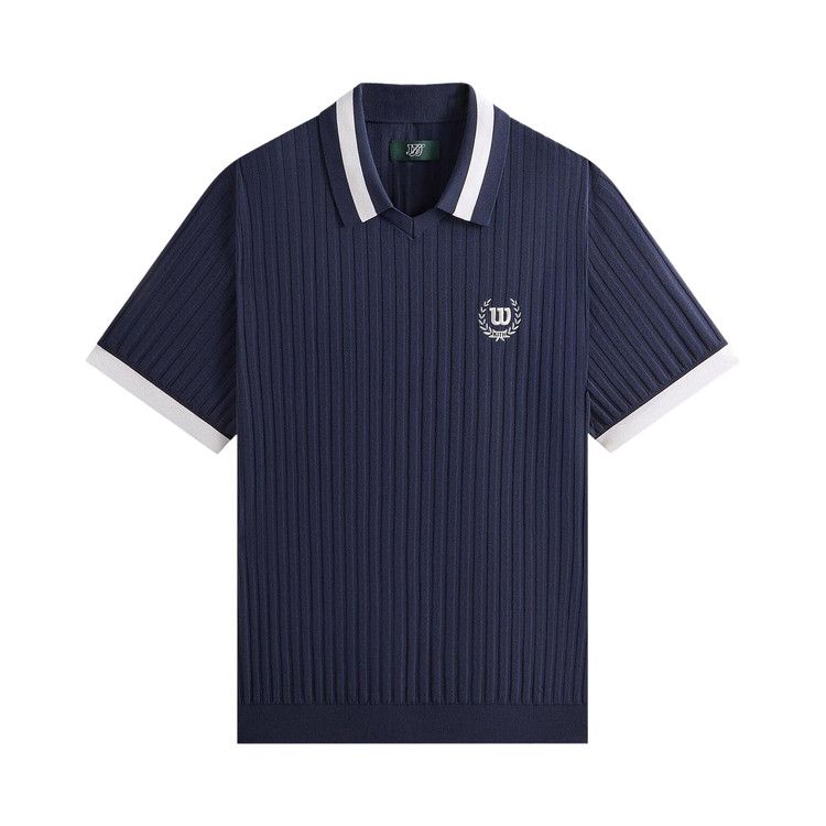 

Поло Kith x Wilson V-Neck Polo, Nocturnal