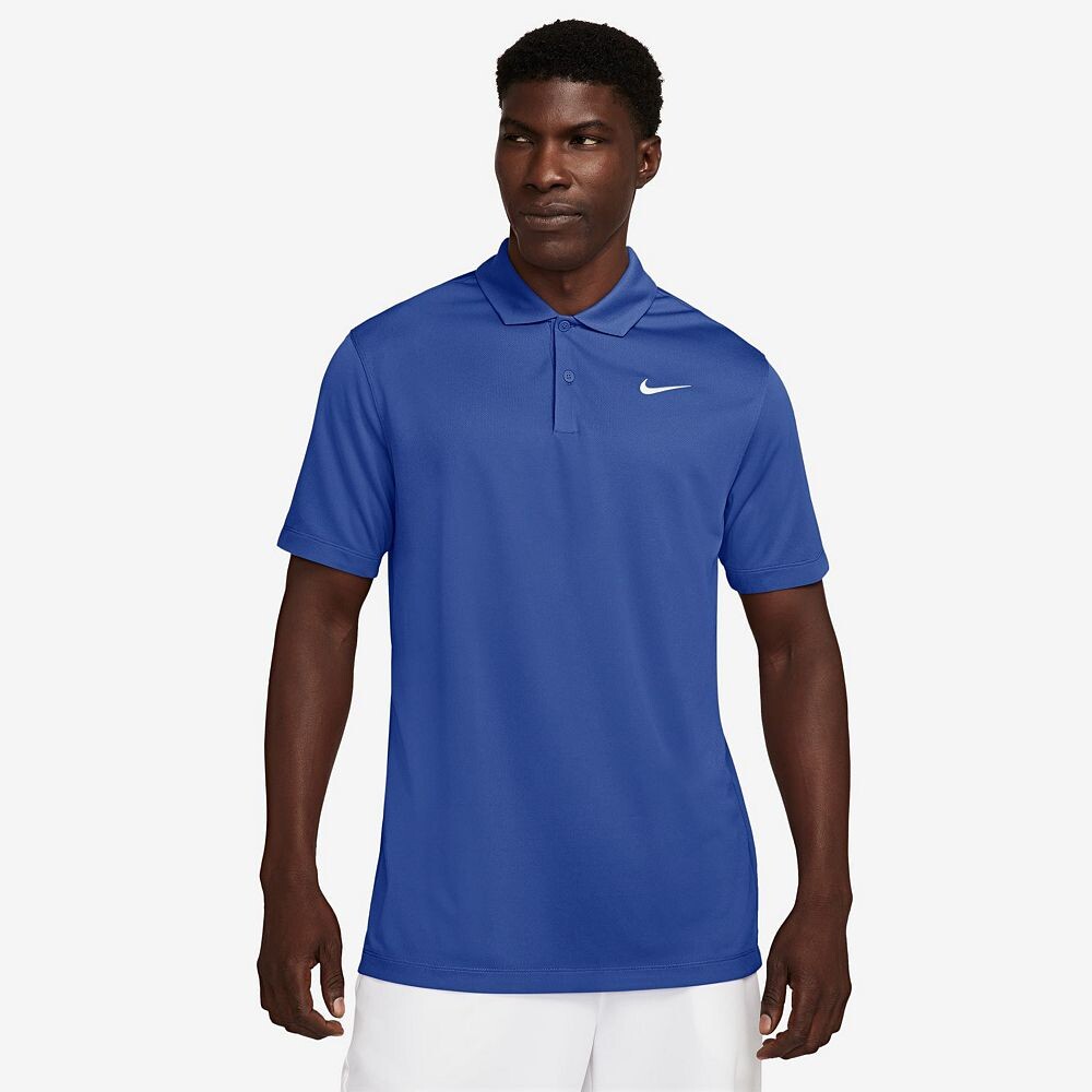 

Мужская рубашка-поло для гольфа Nike Solid Dri-FIT, цвет Royal Blue