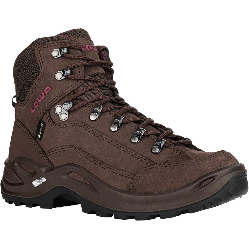 Легкие походные ботинки Renegade GTX Mid WS Lowa, цвет espresso 0442 — фото 3