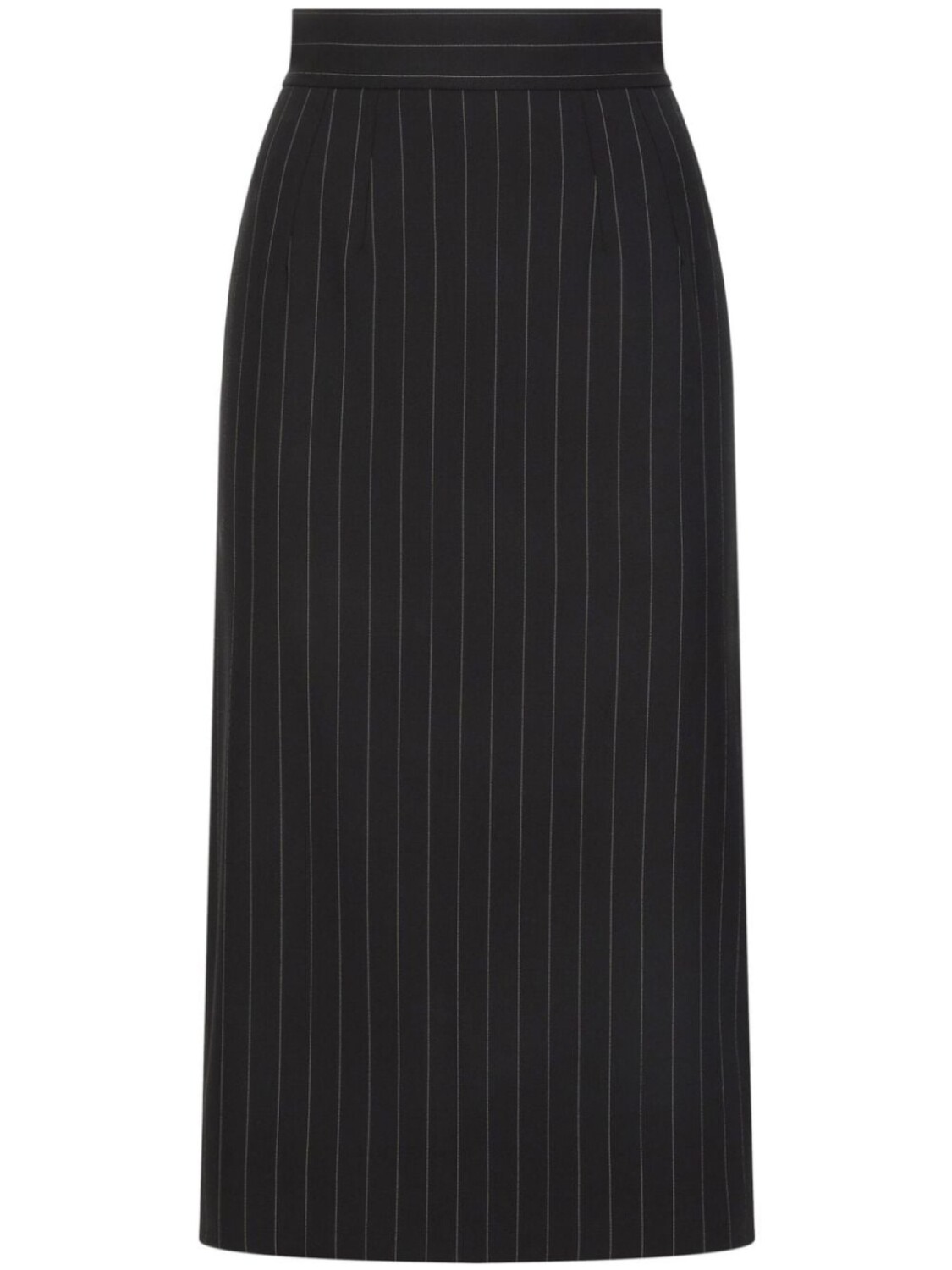 Dolce & Gabbana юбка в тонкую полоску, черный