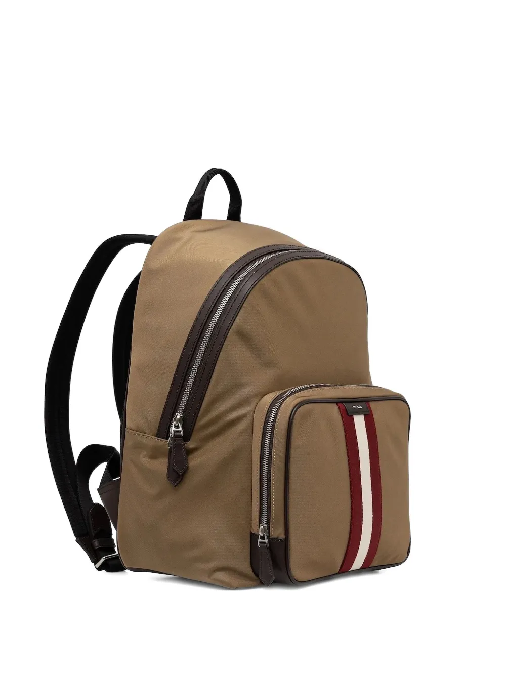 

Рюкзак с полосками Bally, коричневый