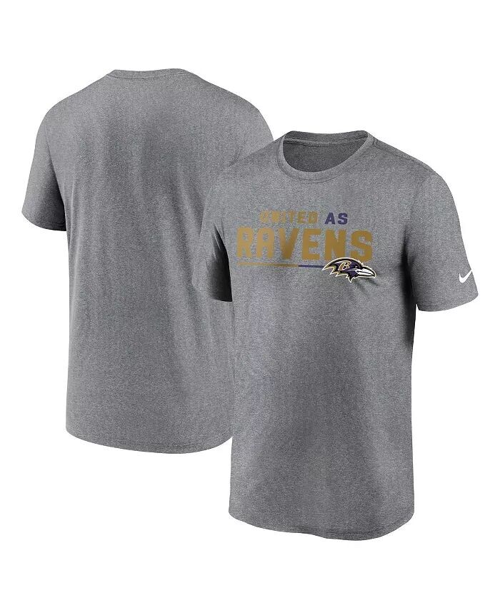 

Футболка мужская Heather Grey Baltimore Ravens Legend Team Shoutout Performance Nike