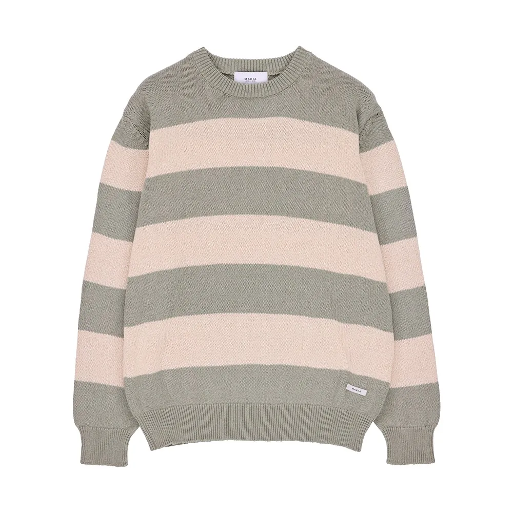 

Вязаный свитер Makia Orson, зеленый