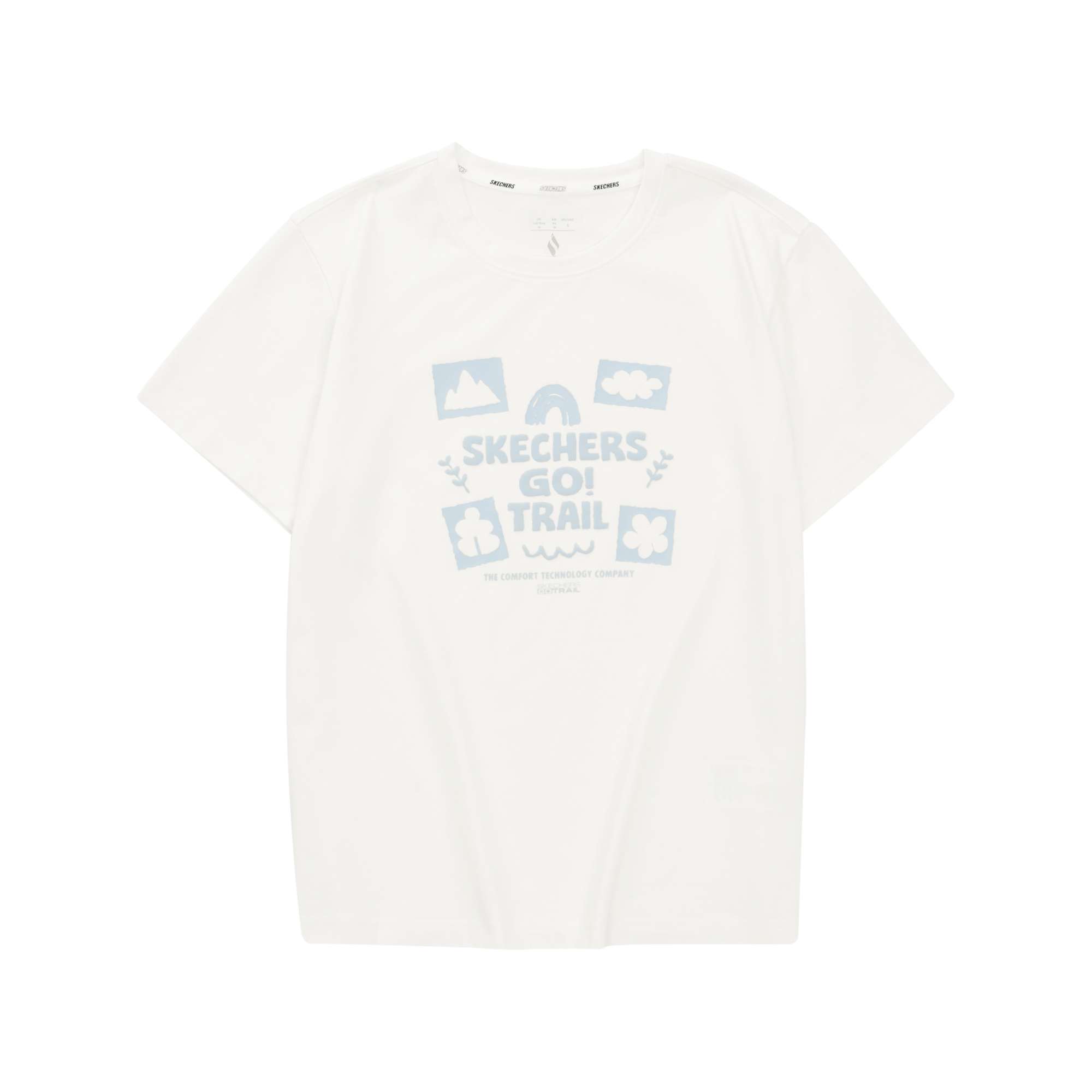 

Футболка Wilderness Outdoor Collection Sorona женская Marshmallow White Skechers, Marshmallow White/0074