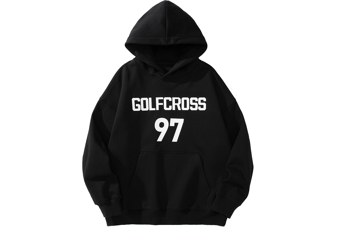 

Свитшот унисекс GOLFCROSS, черный