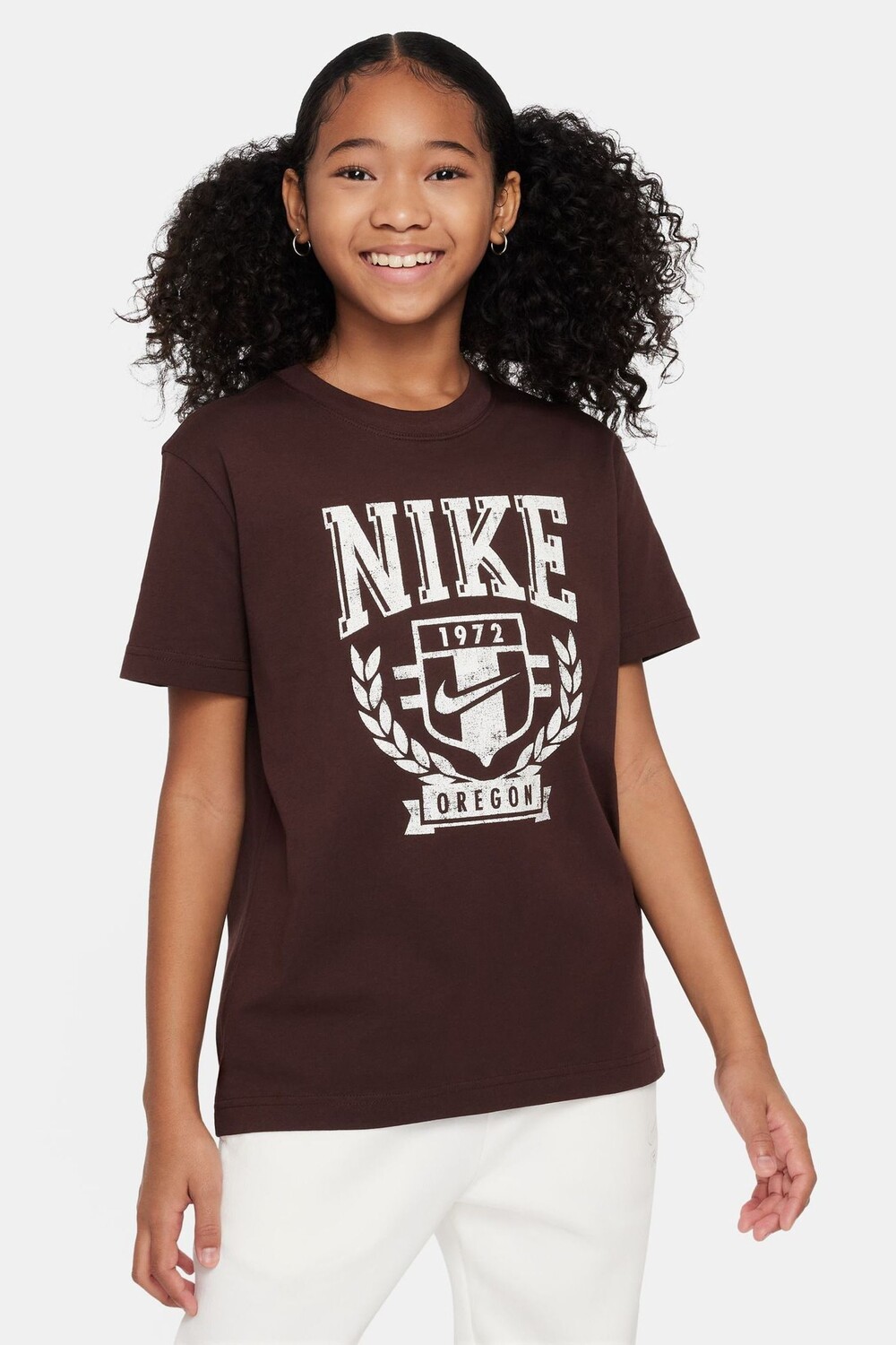 

Модная футболка Nike, коричневый