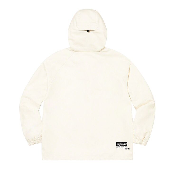 Парка Supreme x Junya Watanabe x Comme des Garçons MAN GORE-TEX Denim Parka Natural, кремовый — фото 2