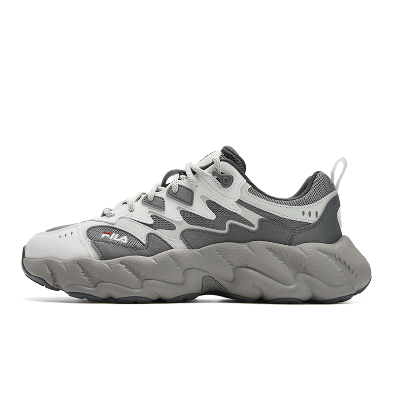 

FILA FERN 2 износостойкие, дышащие, легкие, низкие повседневные туфли, мужские, серо-белые