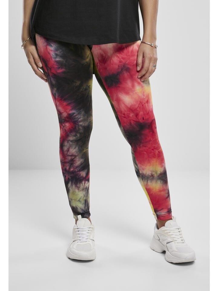 

Леггинсы Urban Classics, цвет darkpink/black