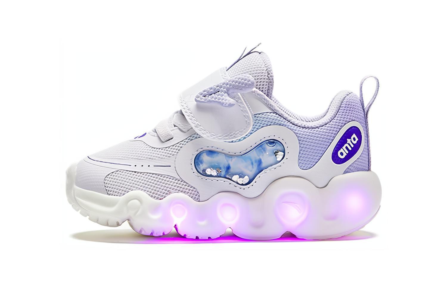 

Кроссовки Anta kids Toddler Shoes TD Low-top Lilac, светло-фиолетовый