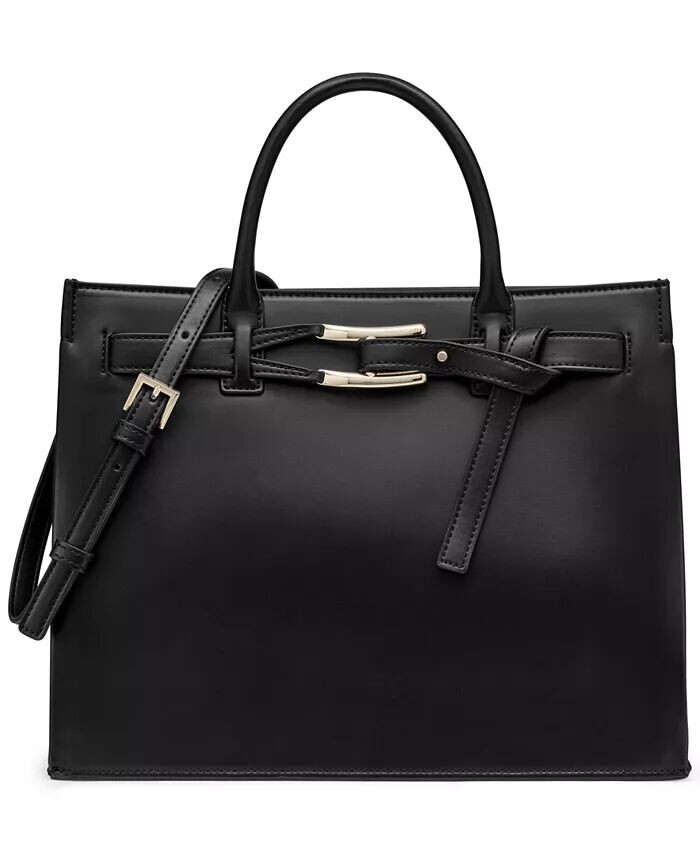 

Сумка-портфель Dora среднего размера Halston, черный