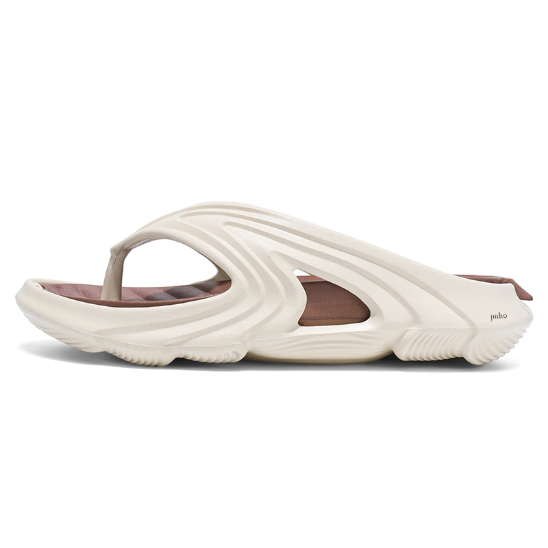 

Jinho EVA бесшумные устойчивые к запахам износостойкие нескользящие быстросохнущие антибактериальные шлепанцы унисекс бежево-коричневые, цвет Beige Brown