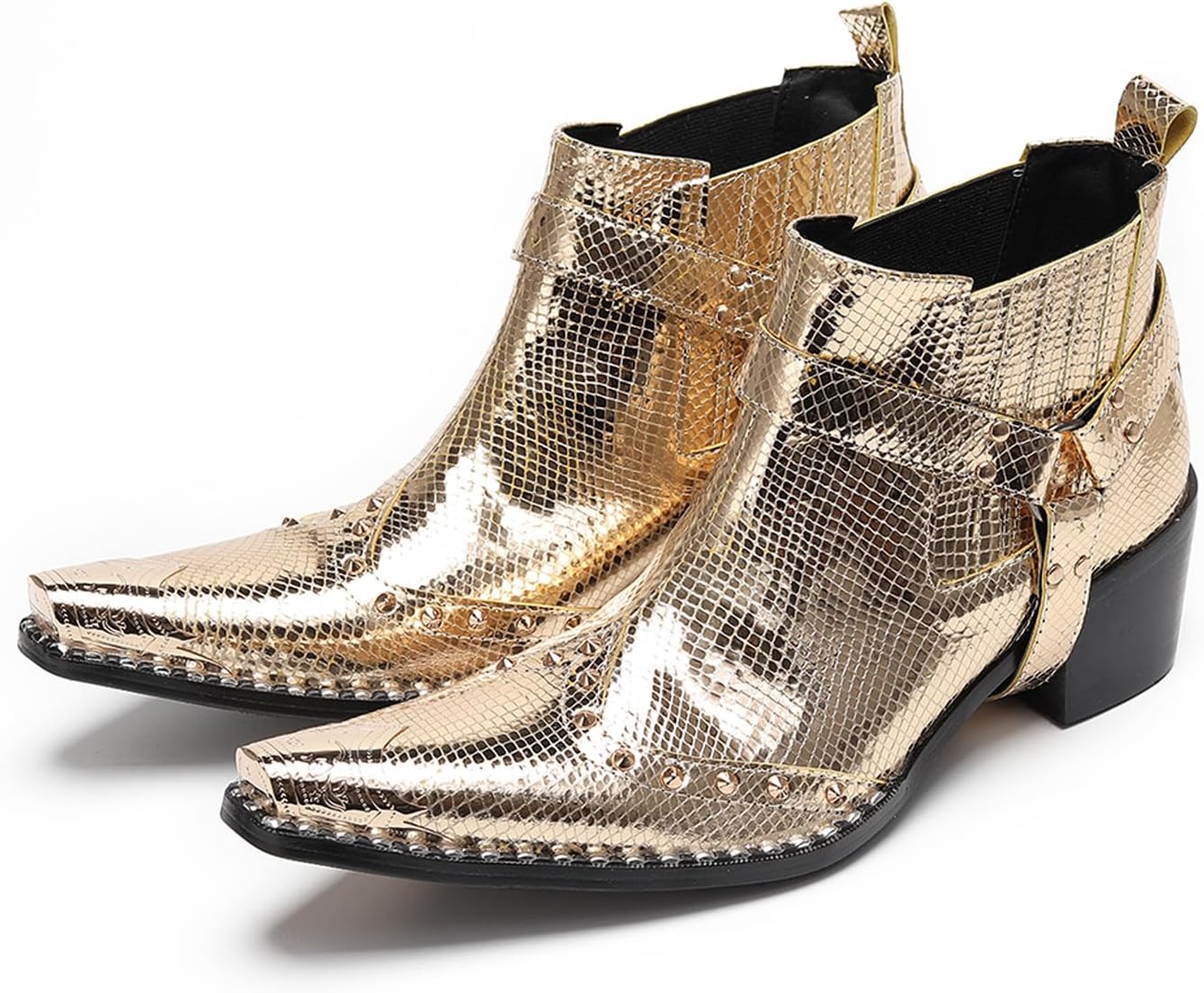 

Мужские белые сапоги Chelsea Santimon